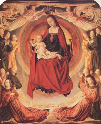 Master of Moulins Coronation of the Virgin (nn03) Germany oil painting art